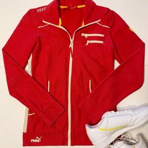 Ferrari Puma zip up jacket